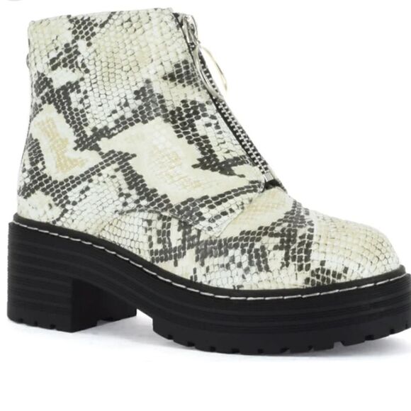 Seven7 footwear Zoe snake platform bootie, 8 - Picture 8 of 11